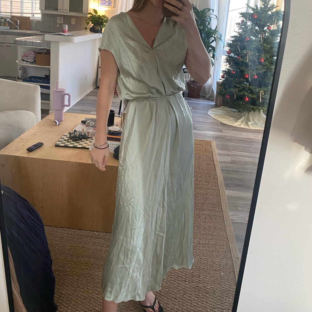 Vince Silk Dress